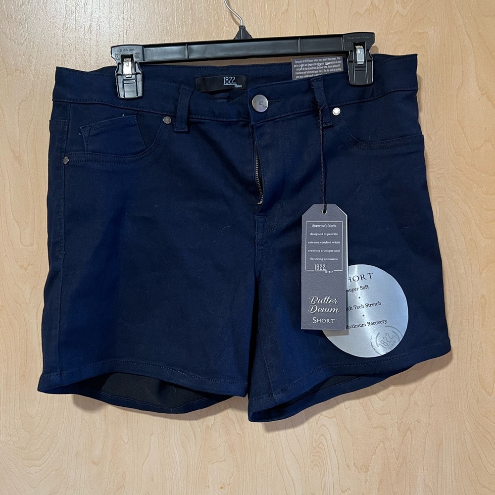 NWT | 1822 Denim - Women's Dark Blue Jean Shorts
